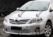 Хром решетка радиатора Toyota Corolla E150 2010-2013