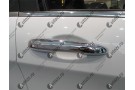 Хромированные накладки на дверные ручки Jeep Cherokee KL 2013+