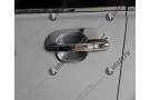 Хромированные накладки на дверные ручки Kia Sportage 2 2004-2010