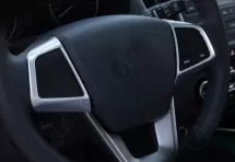 Декоративные накладки на рулевое колесо Hyundai Creta 2016+