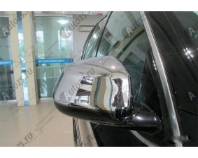 Хромированные накладки на зеркала заднего вида BMW X5 F15 2013+