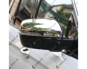 Хромированные накладки на зеркала заднего вида Ford Edge 2 2015+