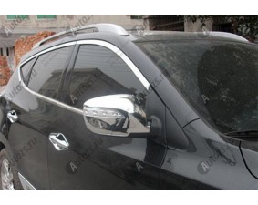 Хромированные накладки на зеркала заднего вида Hyundai ix35 2010-2013
