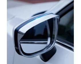 Хромированные накладки на зеркала заднего вида Mazda CX-5 2 2017+ козырек