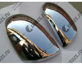 Хромированные накладки на зеркала заднего вида Mazda 3 BL 2009-2013 B