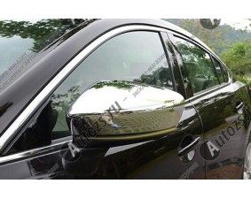 Хромированные накладки на зеркала заднего вида Mazda 6 GJ 2012+
