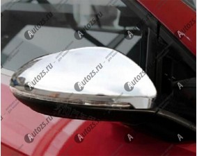 Хромированные накладки на зеркала заднего вида Volkswagen Golf 7 2013+