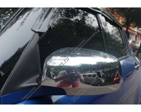 Хромированные накладки на зеркала заднего вида Suzuki Swift 3 2004-2010