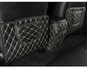Кожаные защитные накидки на спинки передних сидений для Toyota RAV4 IV (CA40) 2012+