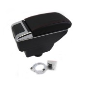 Подлокотник для Geely MK 2006-2015 БЕЗ USB красная стежка