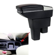Подлокотник для Honda Fit/Jazz II 2008-2014 без USB красная строчка