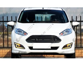 Дневные ходовые огни Ford Fiesta 6 2015+ A с повторителями поворотов