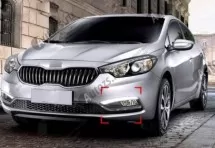 Дневные ходовые огни Kia Cerato 3 2013+ с повторителями поворотов