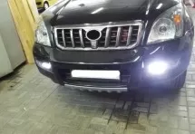 Дневные ходовые огни Toyota Land Cruiser Prado 120 2002-2009