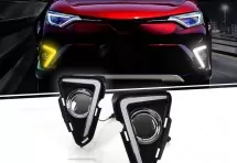 Дневные ходовые огни Toyota RAV4 CA40 2015+ с повторителями поворотов