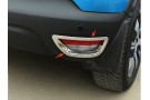 Хромированные накладки на задние ПТФ Renault Kaptur 2016+ 