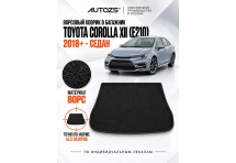Ворсовый коврик в багажник Toyota Corolla E210 седан