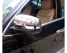 Хромированные накладки на зеркала заднего вида BMW X6 2012-2014