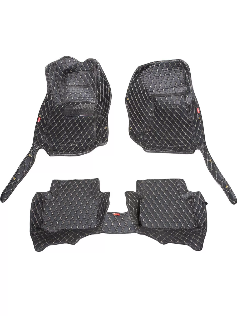 Кожаные 3D коврики Autozs Premium для Audi A6 IV (C7) Седан (2011-2014)