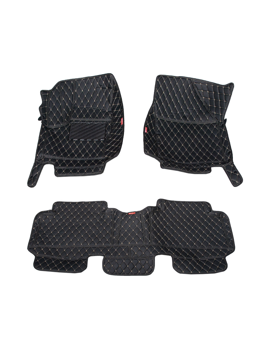 Кожаные 3D коврики Autozs Premium для Ford S-MAX I (2006-2010)
