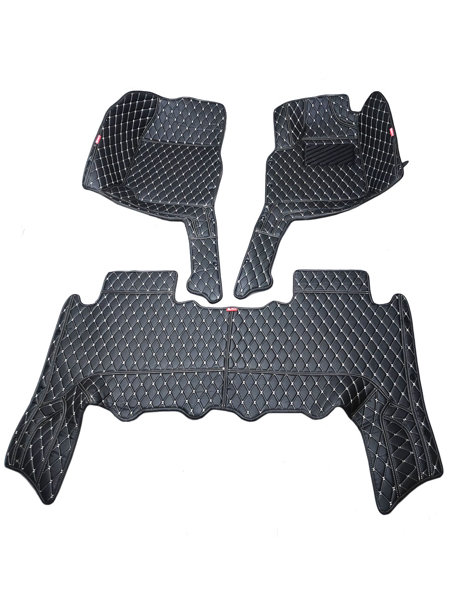 Кожаные 3D коврики Autozs Premium для Toyota Land Cruiser 100 Series (1998-2002)