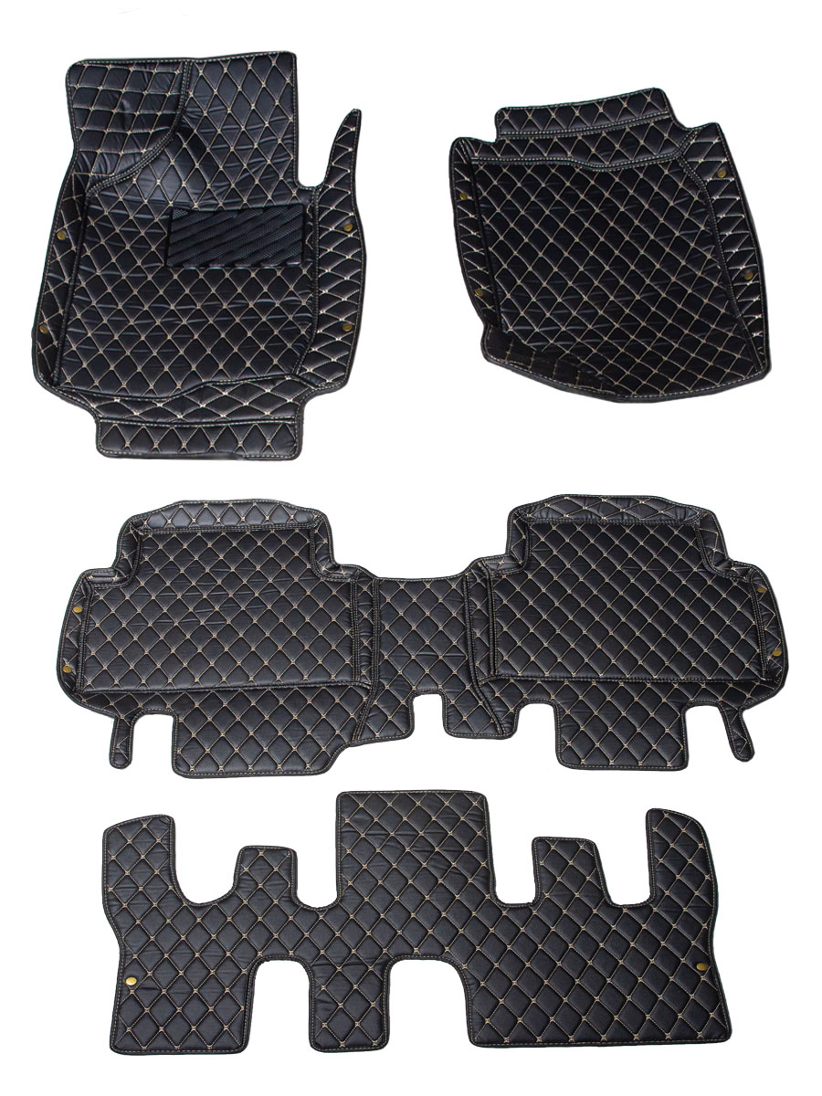 Кожаные 3D коврики Autozs Premium для Kia Carens III (2006-2012)