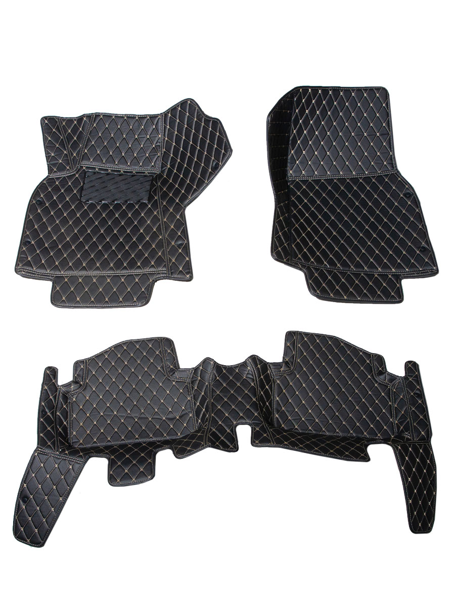 Кожаные 3D коврики Autozs Premium для Mercedes-Benz A-Класс I (W168) (1997-2001)