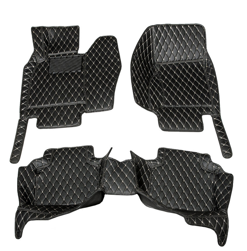 Кожаные 3D коврики Autozs Premium для Infiniti M-Series IV (2010-2014) 