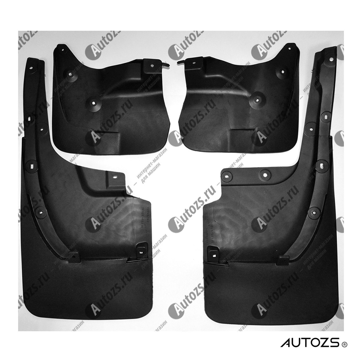 Брызговики для Toyota Land Cruiser 200 2007+ задние