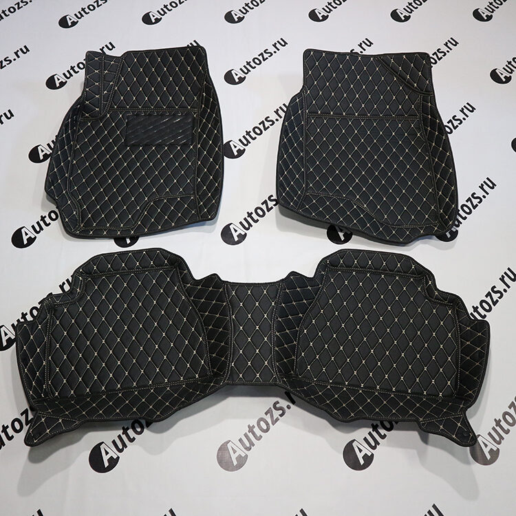 Кожаные 3D коврики Autozs Premium для Chevrolet Epica I Рестайлинг (2010-2012)