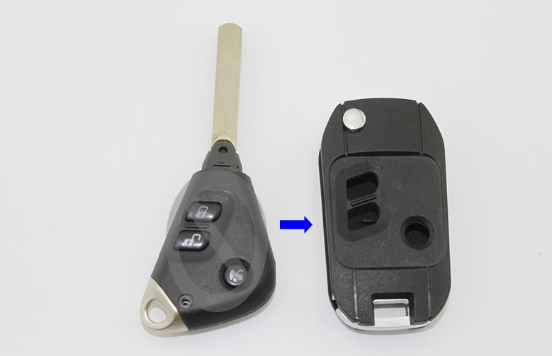 

Выкидной ключ Subaru "Modified" 3 кнопки #419