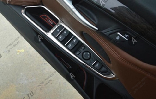 

Декоративные накладки для панели стеклоподъемника BMW X6 F16 2014+