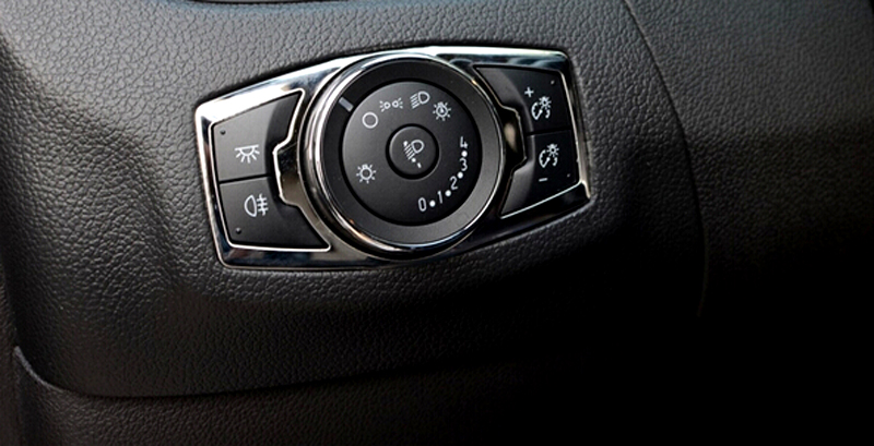 Декоративная накладка на левую консоль салона Ford Explorer 5 2011+ A
