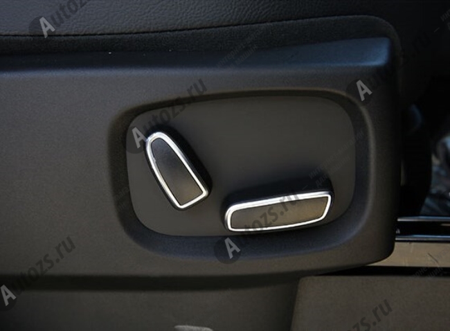 

Декоративные накладки на кнопки регулировки сидений Land Rover Range Rover Evoque 2011-2015