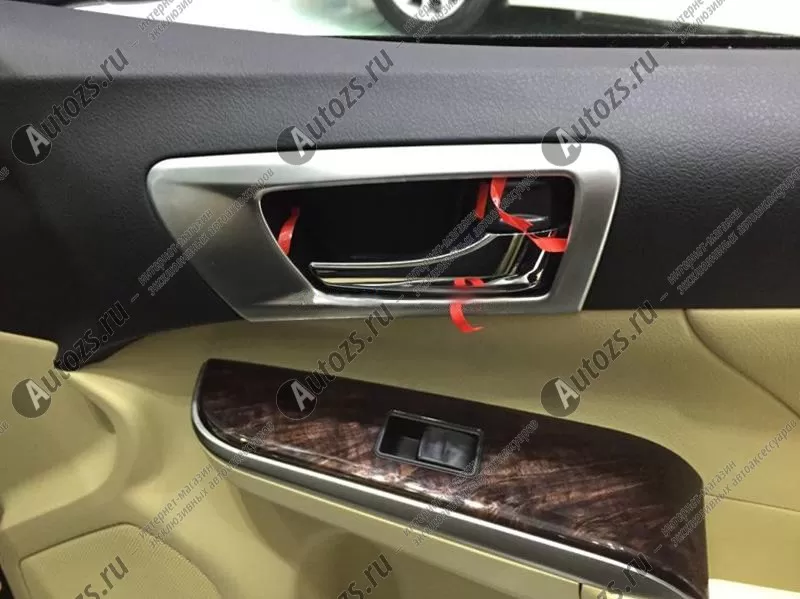 Декоративные накладки для ручек салона Toyota Camry XV50 2011+