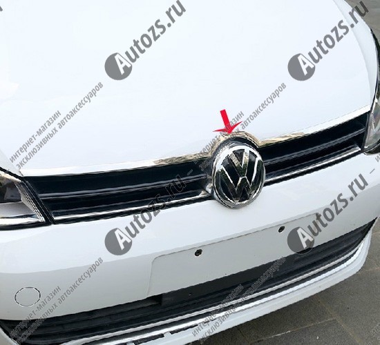 

Накладка на кромку капота Volkswagen Golf 7 2013+