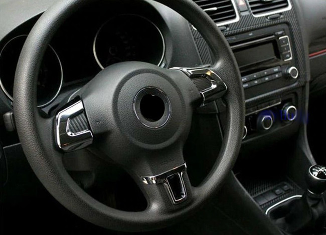 Декоративные накладки на рулевое колесо Volkswagen Jetta 6 рестайлинг 2015+ C